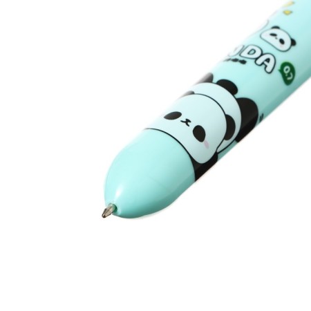 Handle Automatic Ball 10 color, rod 0.7 mm, "panda", mix-2