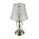 Driana 1x40W desktop E14, bronze 44.5 cm