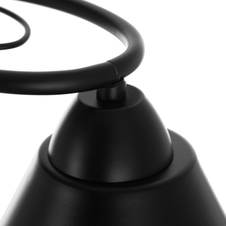 Chandelier "Edmas" 2he27 40w Black 58x15x22 cm Bayerlux-6
