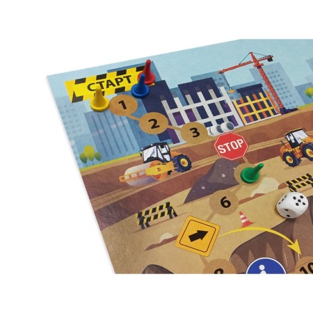 Board game-detective "at a construction site"-4
