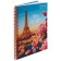 A5 sketchbook, 80 sheets on the crest "Paris", solid cover, matte lamination, linen, block 60 g/m2