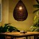Ceiling light "Brutus" black 1x40W, E27, 40x40x68 cm