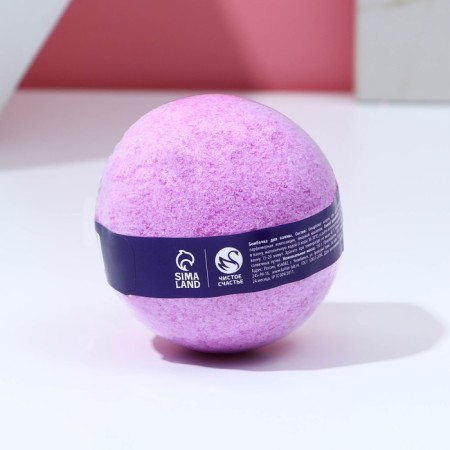 A bomb for a bath with a prediction inside, aroma black currant, 130 g-1