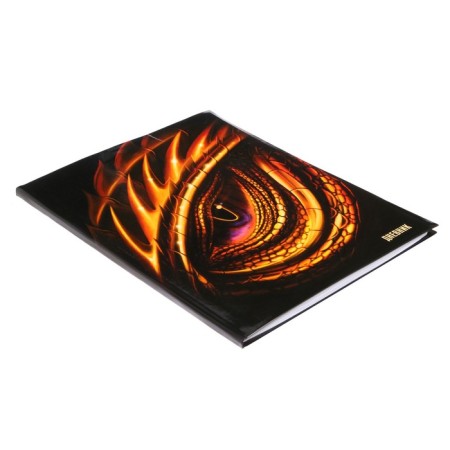 Diary for grades 5-11 "Dragon", integral cover, glossy lamination, 48 sheets-1