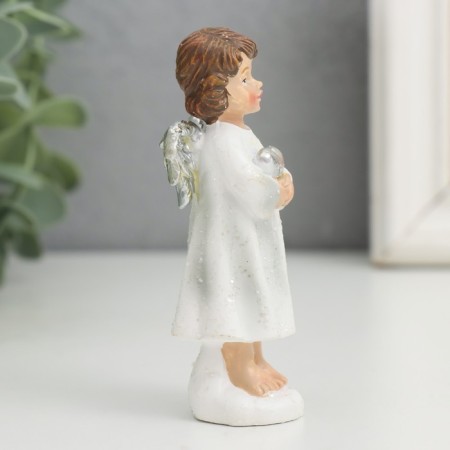 Souvenir Polystone "Angel in the toga with heart/star" MIX 2.5x3.7x8.5 cm-2