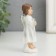 Souvenir Polystone "Angel in the toga with heart/star" MIX 2.5x3.7x8.5 cm