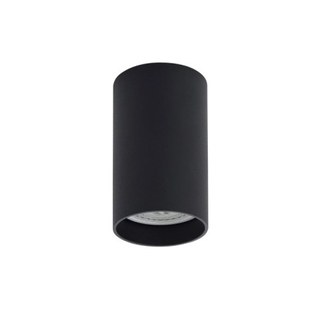 DK2008-BK Patch Light for a changing lamp Ikast, IP20, 50W, GU10, Black, Aluminum