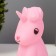 Nightmare cute LED unicorn from batteries mix 6.5x8.5x12 cm Risalux