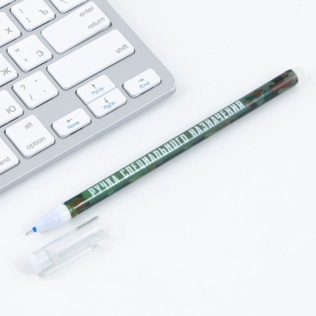 Pen Plastic Write-Write with a cap of "special purpose", blue paste, gel 0.5 mm-2