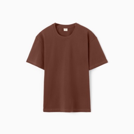 Men's T-shirt Minaku, color in brown, river 52-54-5