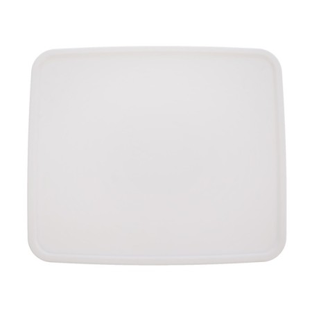 Storage basket with a “braid” lid, 35 × 29 × 22.5 cm, white color-4