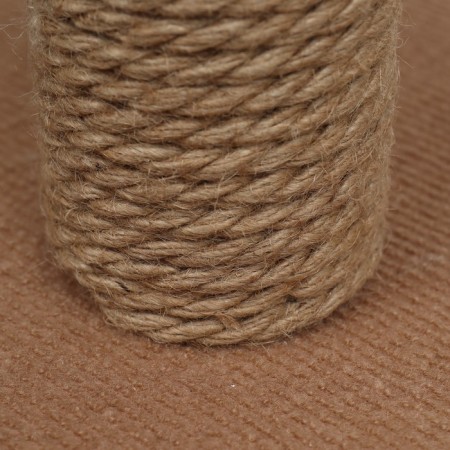 Animal house corner, jute, 35 x 35 x 64 cm, beige-5