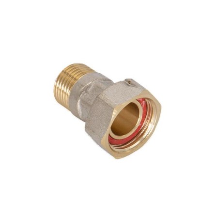 Detailed STM compound, 3/4 "X1/2’ ’," American ", nickelly brass-1