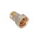 Detailed STM compound, 3/4 "X1/2’ ’," American ", nickelly brass