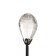 ARISA chandelier 5he27 40W black-silver 60x60x40 cm