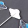 Set for decorating the flying saucer, 6 pcs.