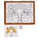 Set for creativity: engraving and coloring voluminous from plastic "Cute Bear", mix