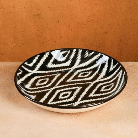 Largan Rishtan ceramics "Atlas", 25 cm, black