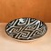 Largan Rishtan ceramics "Atlas", 25 cm, black