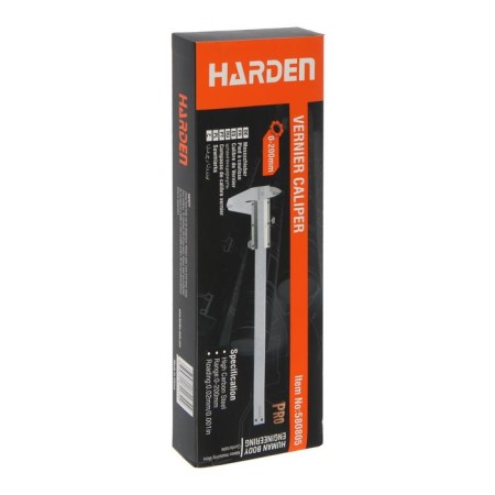 Seedgenzirkul Harden 580805, steel, plastic case, 200 mm-4