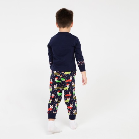 Pajama nursery, blue color, height 104 cm-3