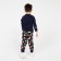Pajama nursery, blue color, height 104 cm