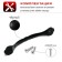 Tundra handle, m/o 128 mm, black color