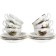 SUMCH "Hunting Stories", a cup of 205 ml with a saucer 155 mm low bernadotte, mix