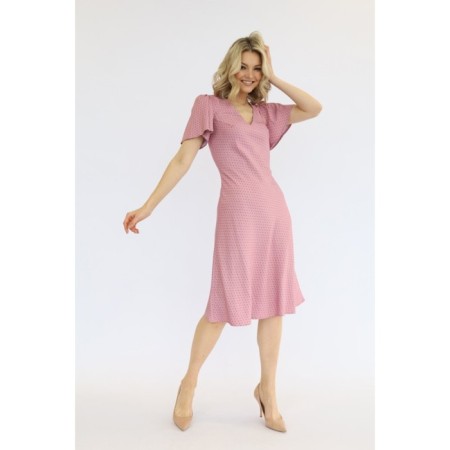 Dress from thin jeans, size 44-1