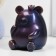 Копилка "Медведь с короной" синий космос, 17см
