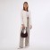 Women's bag with lightning, burgundy color