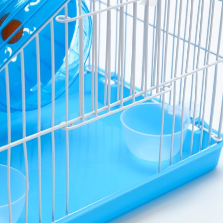 A cage for rodents equipped RT-2T, 22 x 16 x 20 SMA, blue (packaging 30 pcs)-5