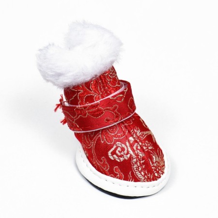 Shoes "Fun", set 4 pcs, 3 size, red-1