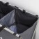 Belly basket Folding Double Daul “Dark and Light”, 61 × 36 × 57 cm, gray color is gray
