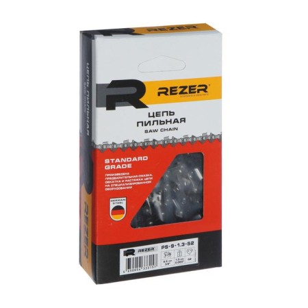 REZER PS-9-1.3-52, 14 "chain chain for chainsaws, step 3/8", 1.3 mm, 52 links, Husqvarna 236/240-4