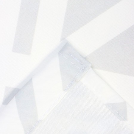 Curtain Witerra curtain triangle 135x260cm, gray, blackout, PE100%-2