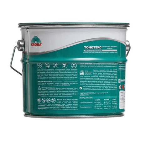 The composition of the protective-decorative tone-tetex "Krona" colorless 3 liters-2