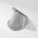 Ring Metal "Trend" spring, color silver, size 16