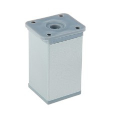 Support is adjustable, square orc-75 k, n = 75 mm, matte chromium color