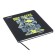 Universal diary for grade 1-11 Cool Duck, integral cover, artificial leather, silkography, lies, 80 g/m2
