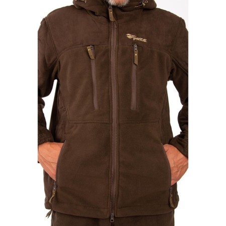 Costume of men's pride yakut, fleece, brown, rr 52-54 height 170-176-5