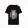 Male T-shirt "Suicide detachment", black color, rr 56