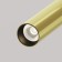 Suspended Technical P141RS-L125-6W3K-BBS, LED, 6 W, 30x30x651 mm, 270 lm, 3000K, black, brass