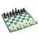 Chess field 39 x 39 cm "malachite", vinyl