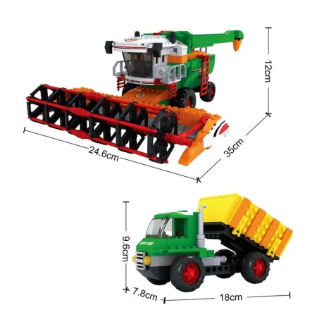 Constructor Farm "Combin and truck", 569 parts-1