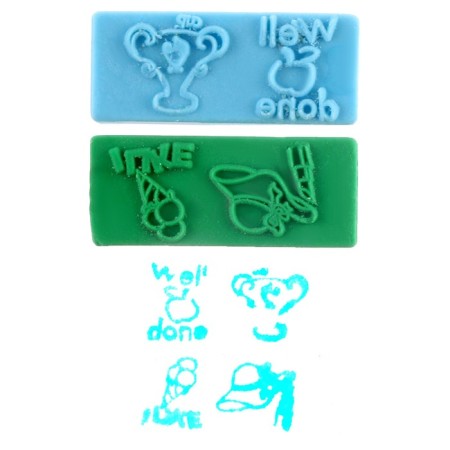 Printing color "Smile", set of 5 pcs., Stamping pillow-1