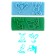 Printing color "Smile", set of 5 pcs., Stamping pillow