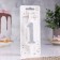 Candle for Cake "Super Blood", 10.4 cm, number "1", silver sparkle