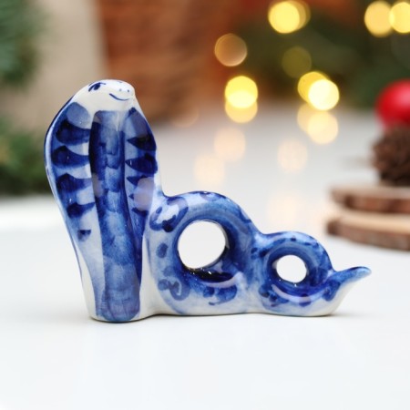 Souvenir "Snake Rings", Gzhel