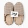 Women's slippers, size 38-39, beige color